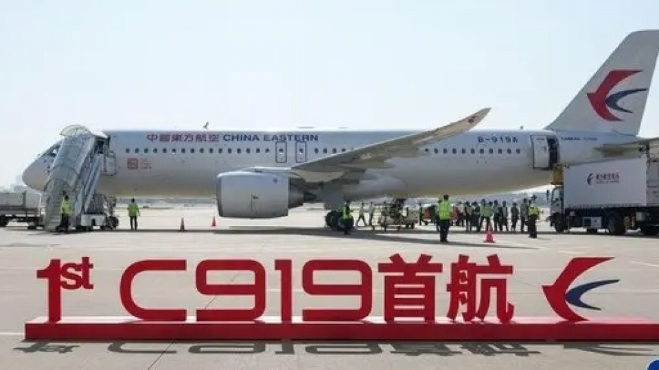 Air Bus and Boeing Congrats to China's C919 Maiden Flight